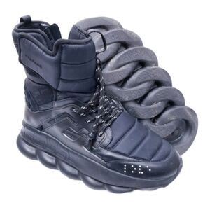 Versace Chain Reaction High-Top  Sneaker Boots EU Size 42 US Mens Size 9 ( EUC)